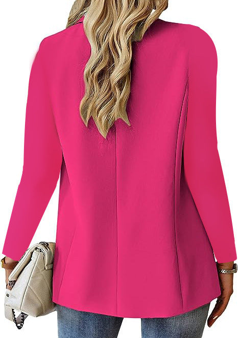 Ins Lapel Button Jacket Fashion Commuter Casual Suit Jacket