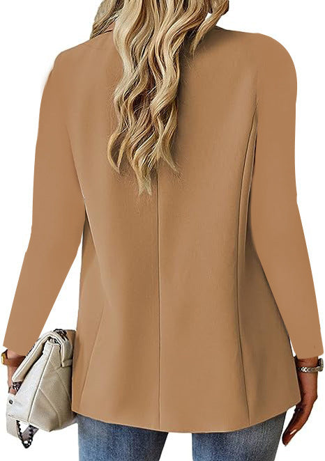 Ins Lapel Button Jacket Fashion Commuter Casual Suit Jacket