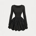 New Stylish And Elegant Waist-cinching Womens Mini Dress