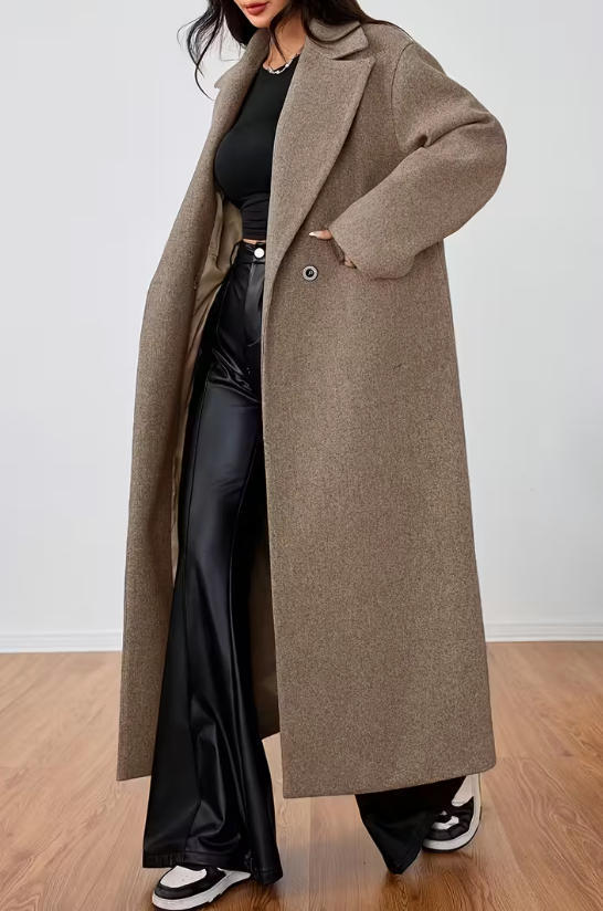Emory Wool  Coat Fashion Long