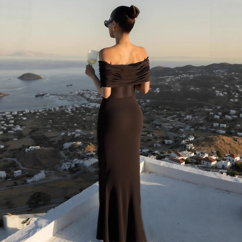 Elodie Pleated Dress