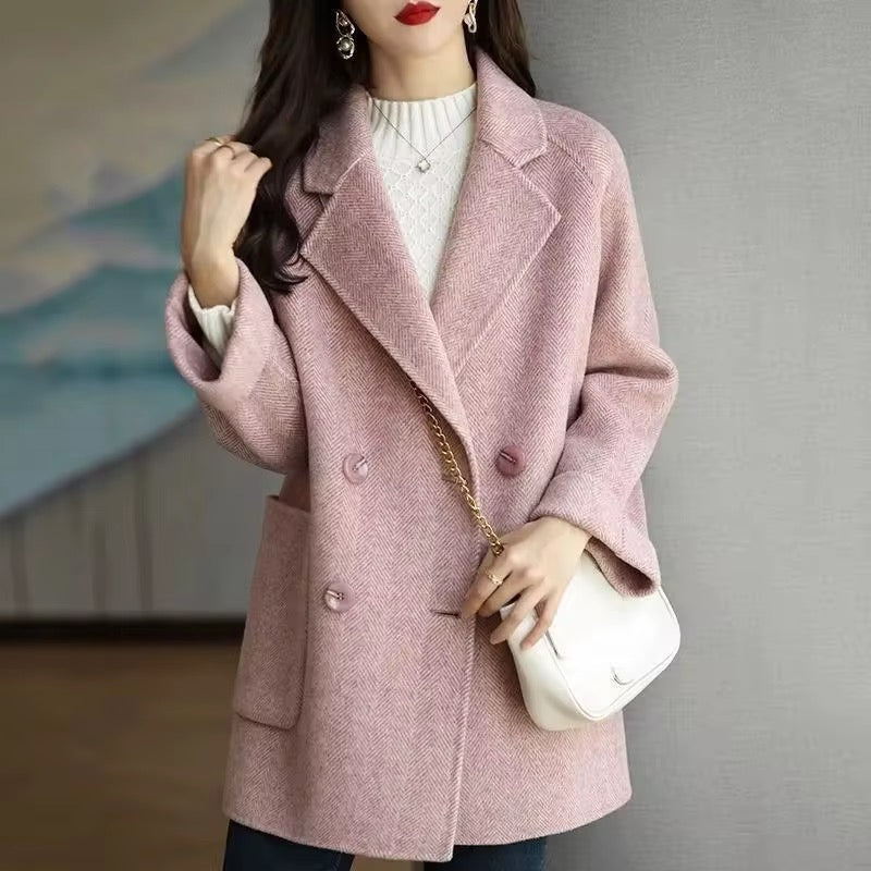 Versatile High-end Woolen Jacket
