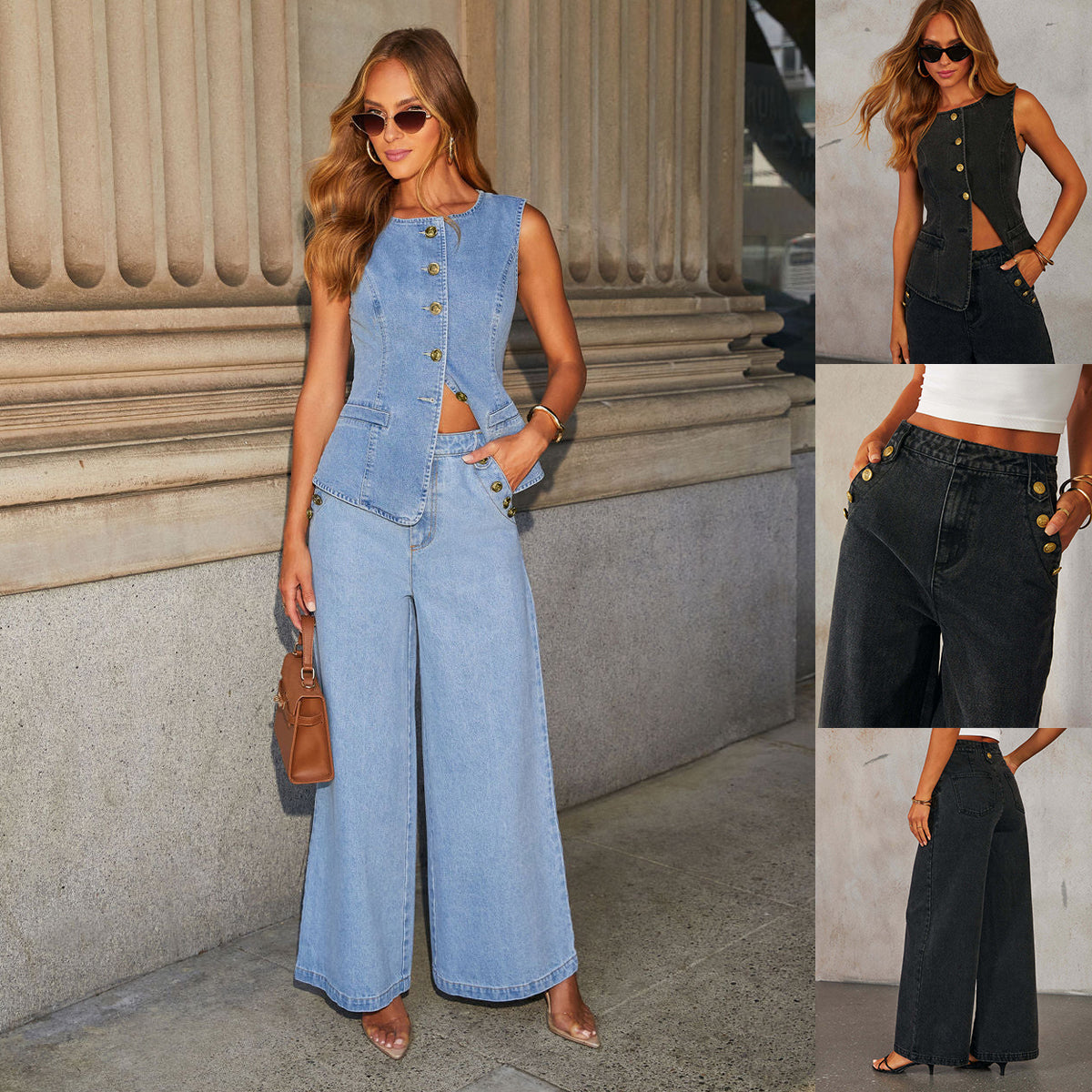 The Monaco Denim Set