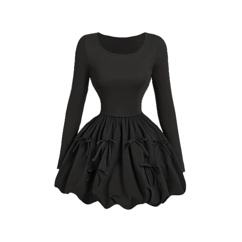 New Stylish And Elegant Waist-cinching Womens Mini Dress